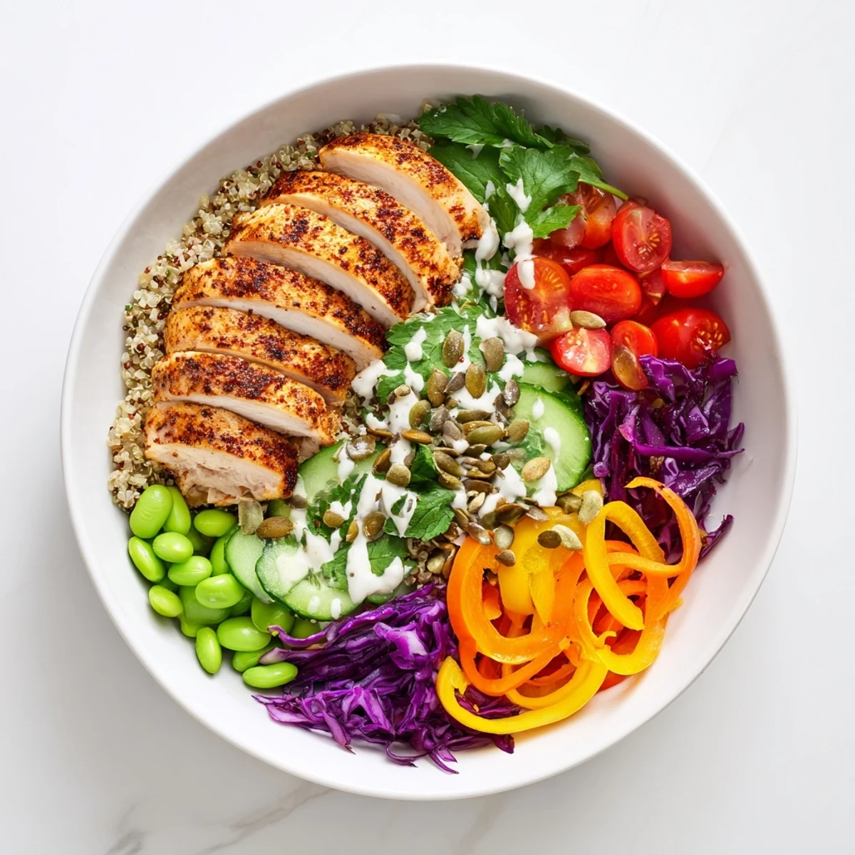 Healthy Meal-Prep Bowls Colour
