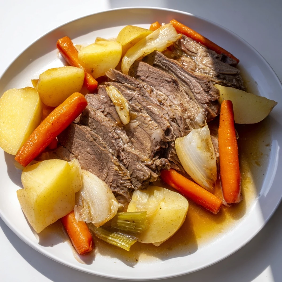 Sunday Pot Roast Veggies
