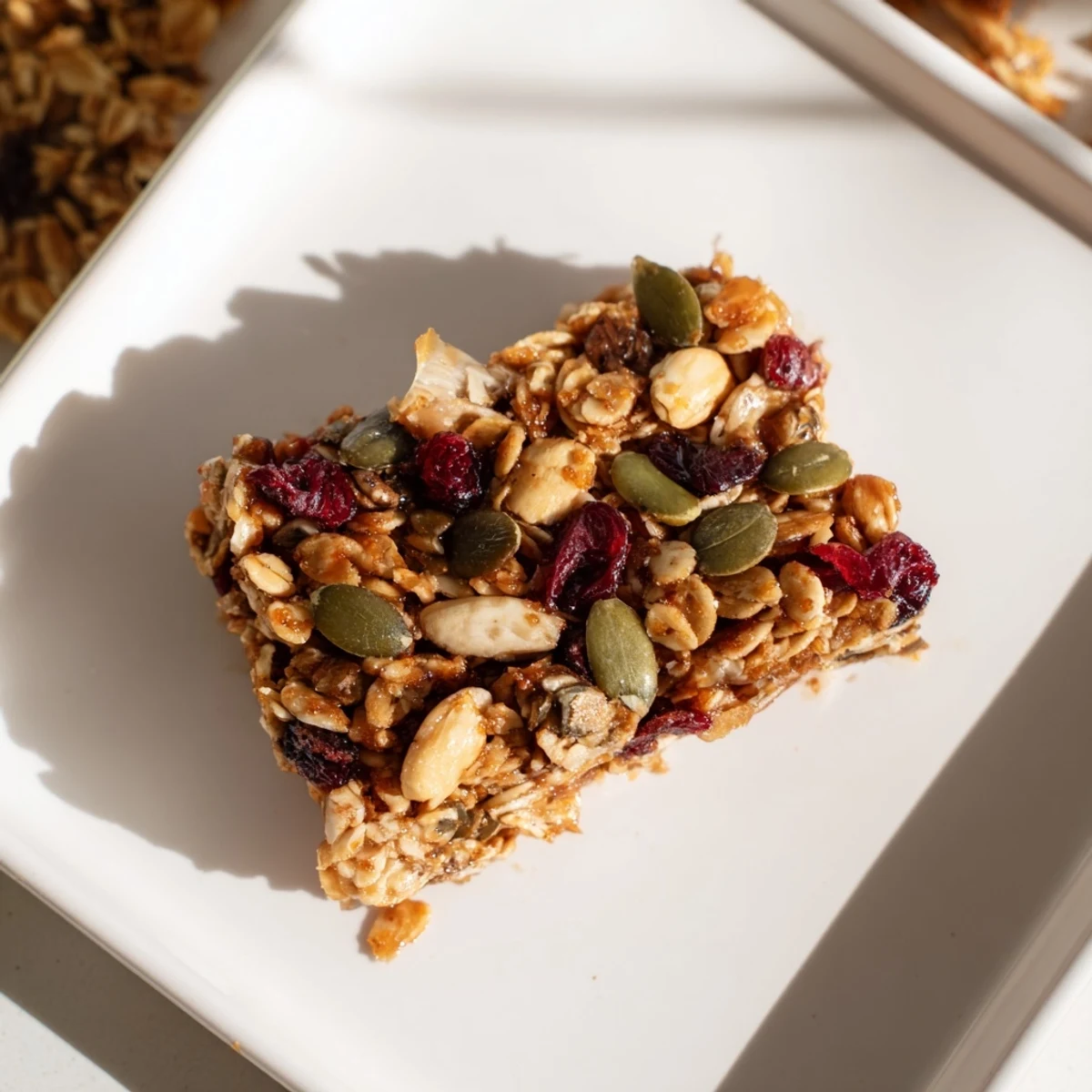Roasted Pumpkin Seed Bars