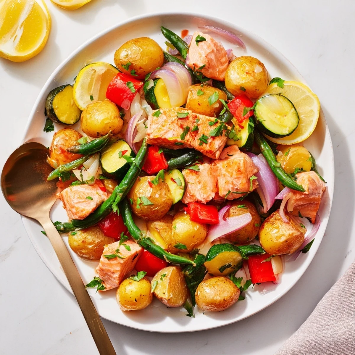 Salmon Potato Skillet