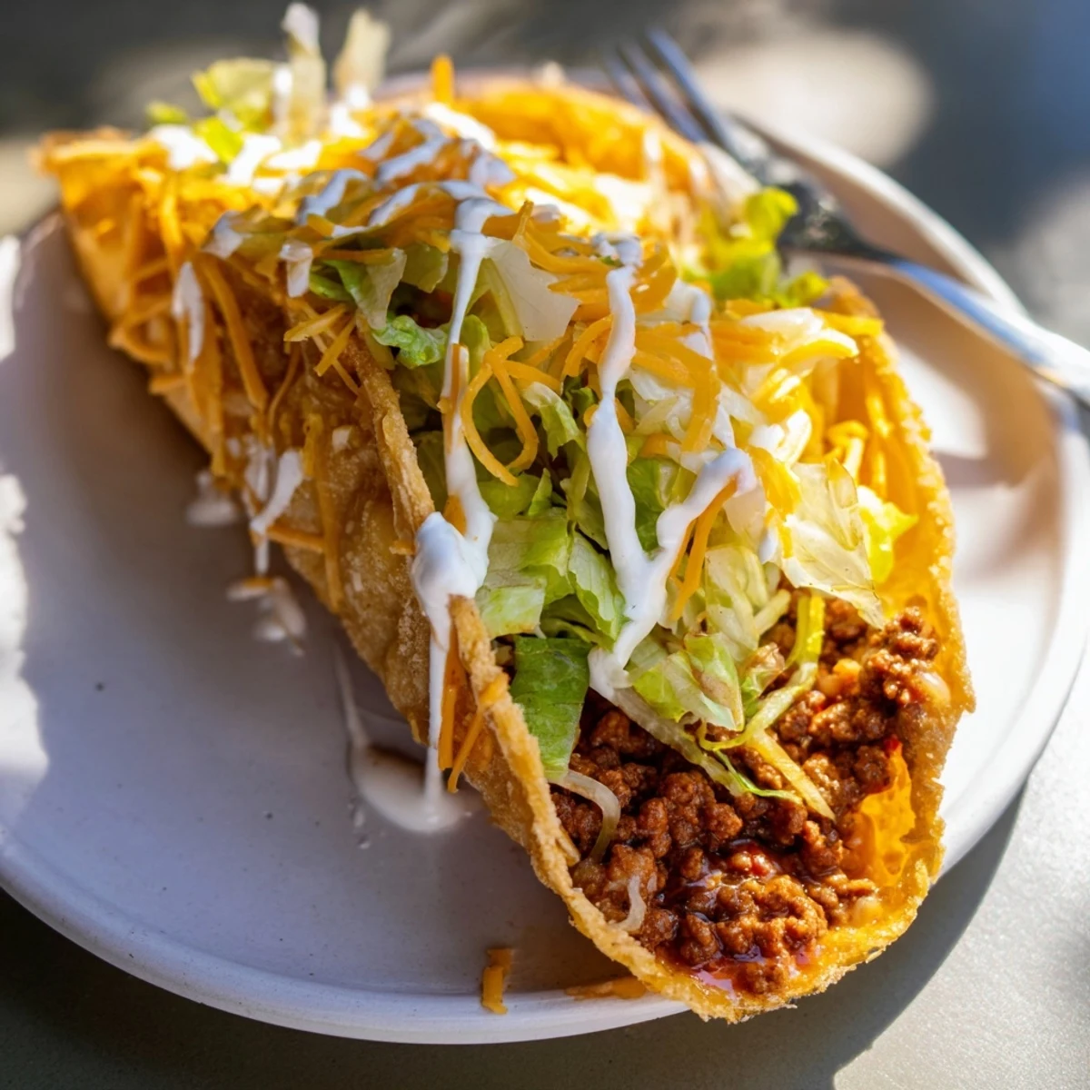 Cheesy Gordita Crunch Tacos