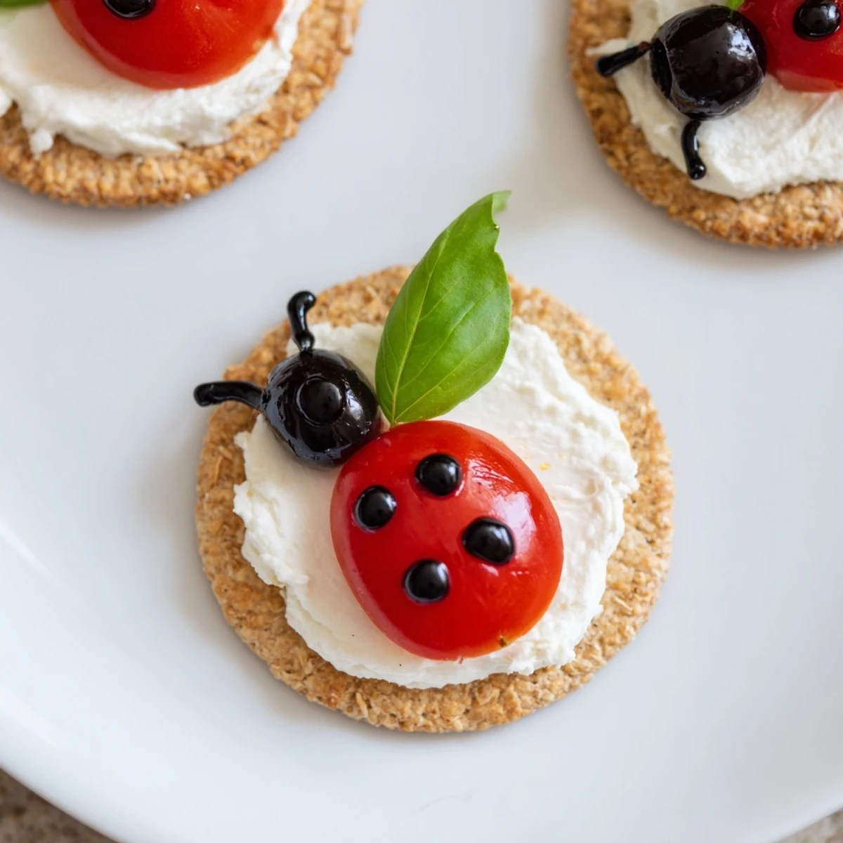 These Ladybug Love Picnic Finger Foods are fun, bite-sized snacks; easy to prepare for a delightful picnic.