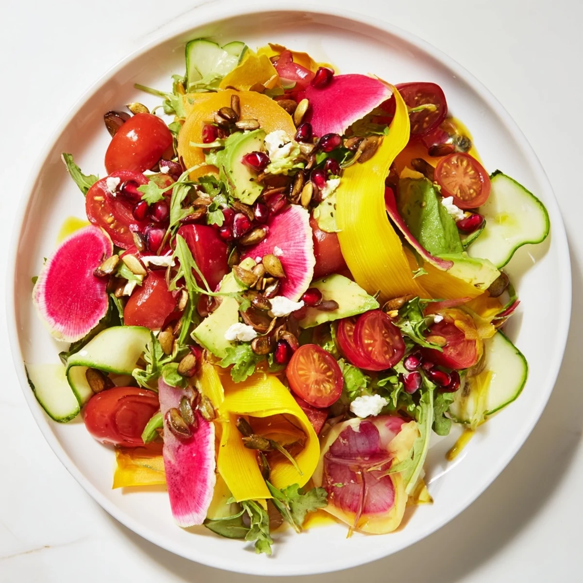 Abstract Expressionist Salad