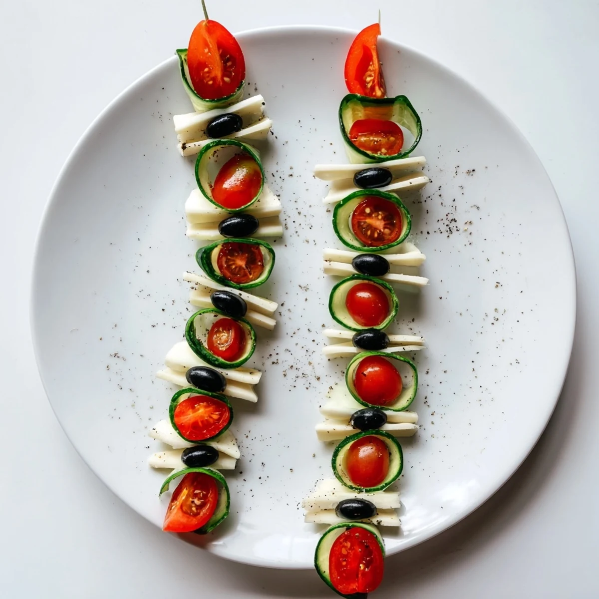 Double Helix Appetizer Display