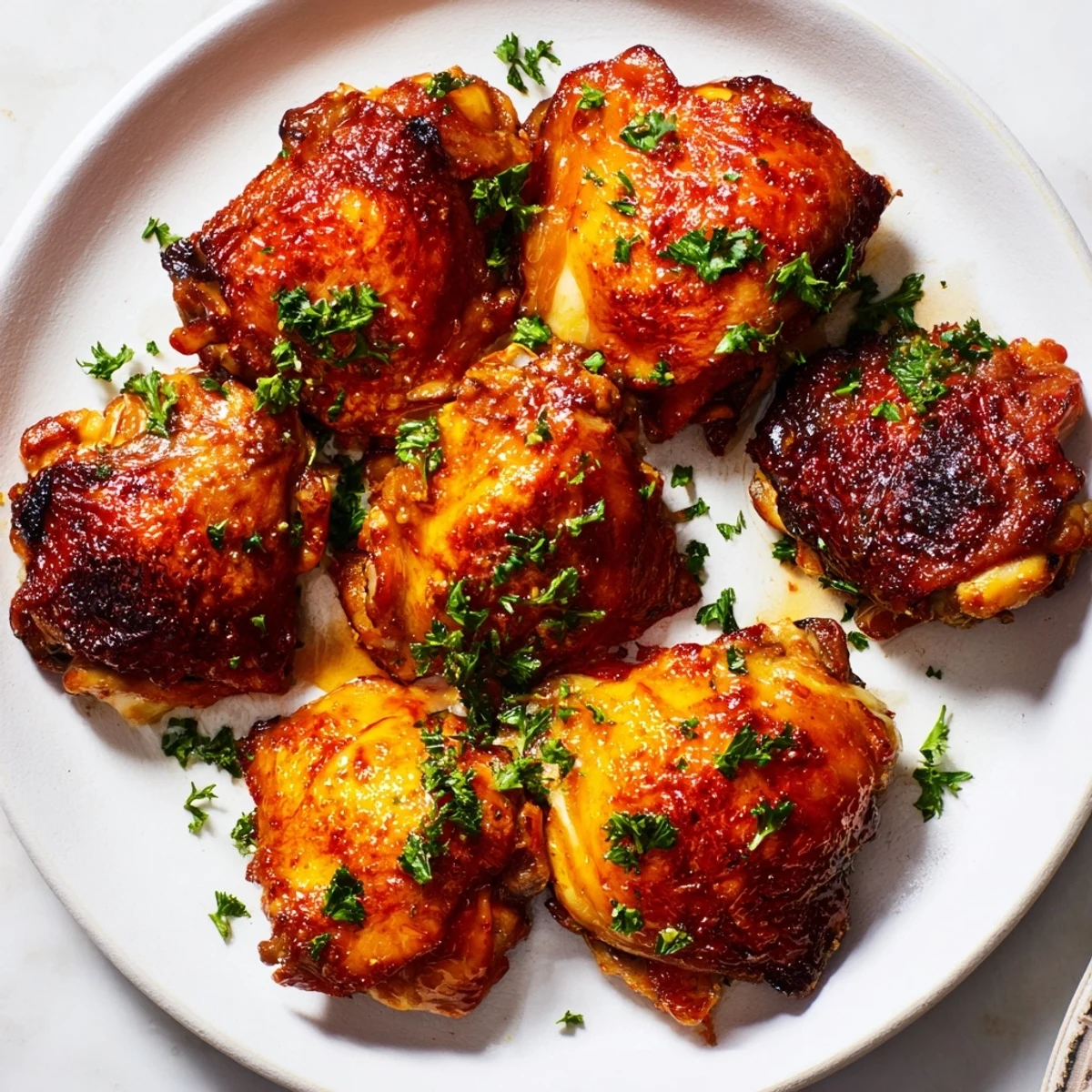 Jam Coffee Glazed Chicken