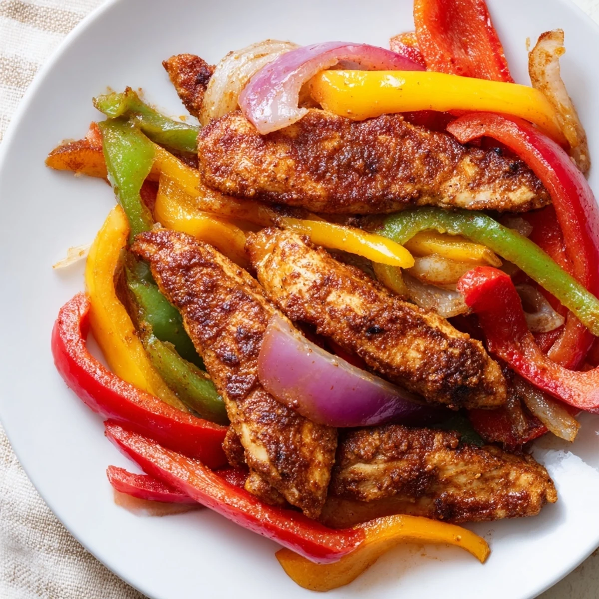 Sheet Pan Chicken Fajitas