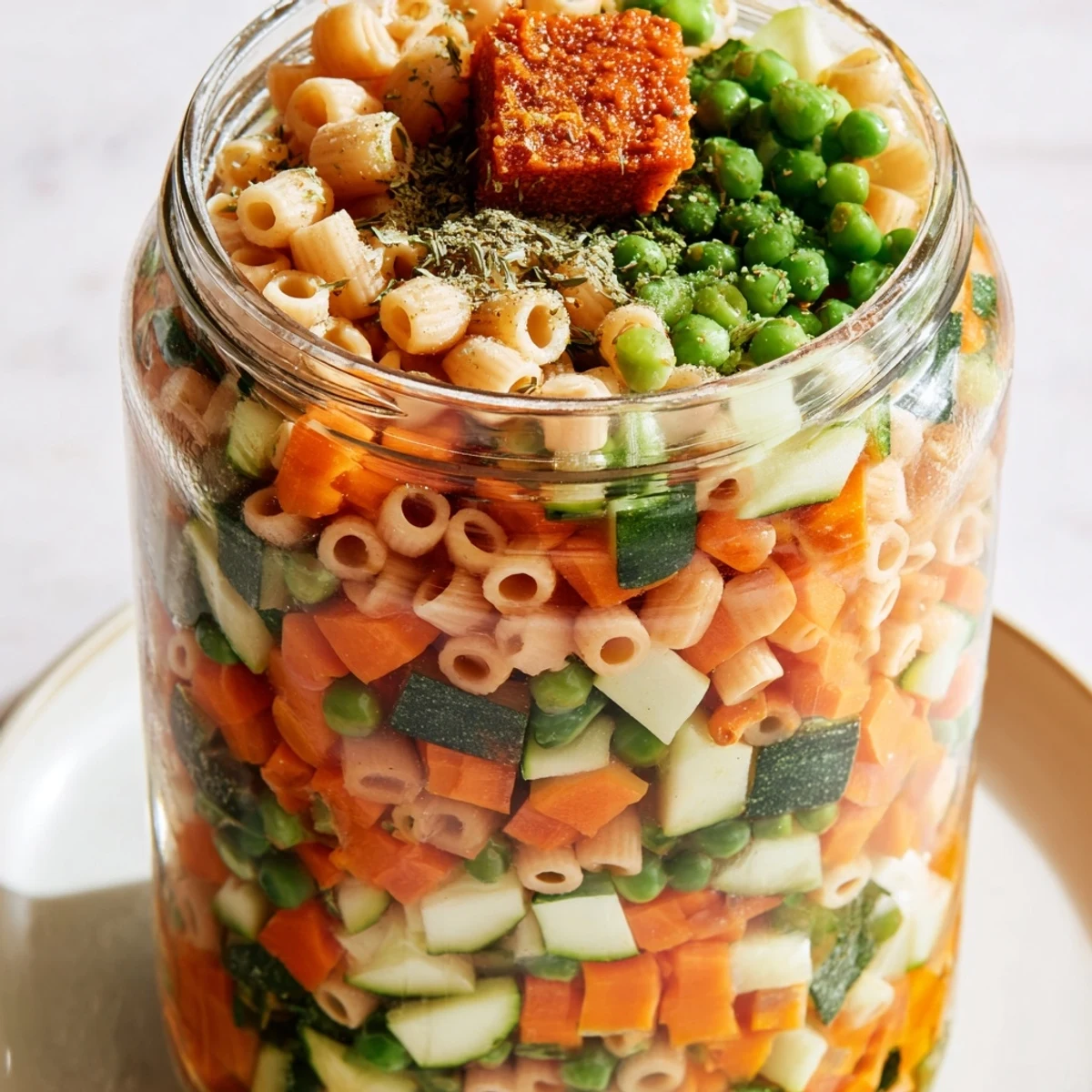 Hearty Minestrone Soup Jar