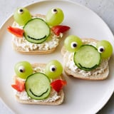These adorable Prince Charming Froggy Sandwich cutouts feature creamy filling, cucumber, and creative edible details for fun.