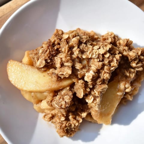 Apple Crisp with Frozen Apples