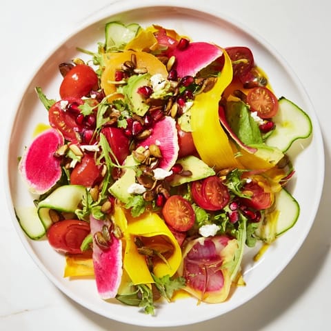 Abstract Expressionist Salad