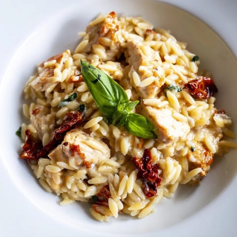Tuscan Chicken Orzo