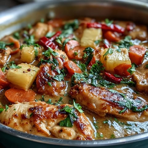 One-Pot Chicken Pineapple Curry