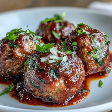 Slow Cooker Juicy Meatballs