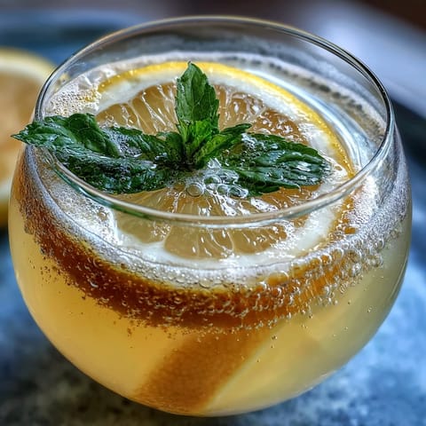 Limoncello Sorbet Floats