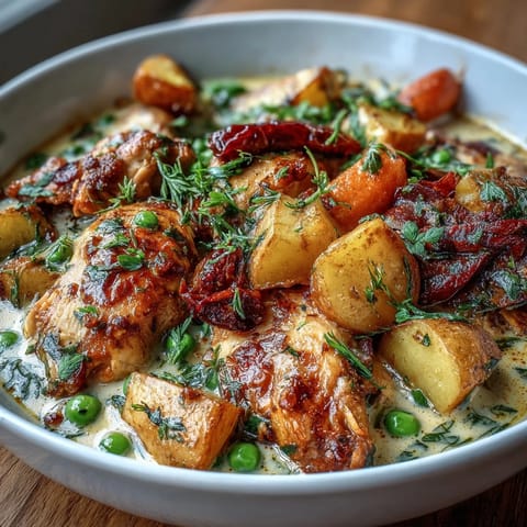 Slow Cooker Chicken Pot