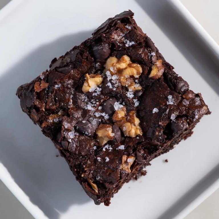 Indulge in these rich, fudgy sweet potato brownies, a naturally gluten-free dessert.