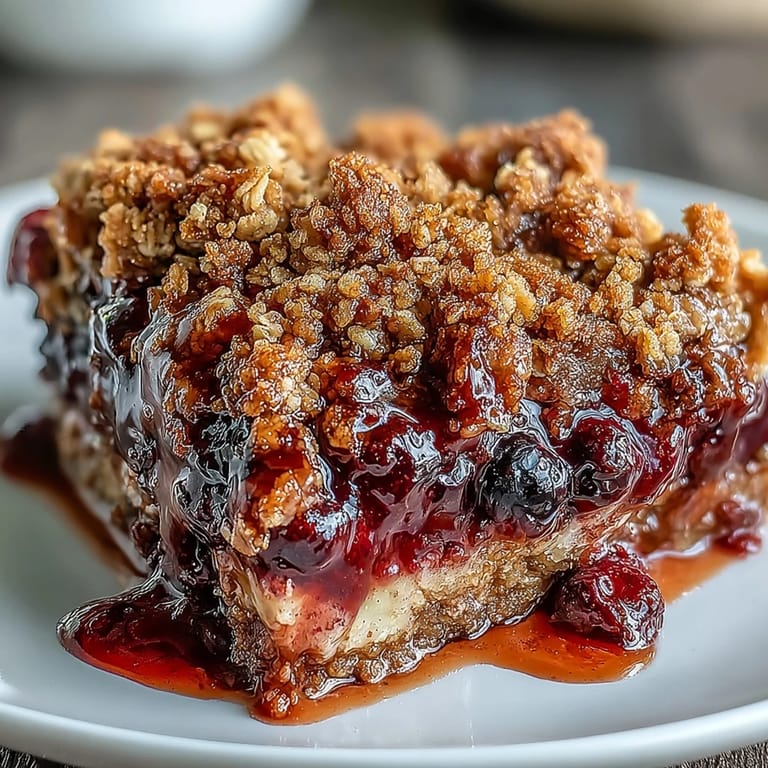 Small batch berry crumble with crunchy oat topping, ideal for a quick and delicious dessert.