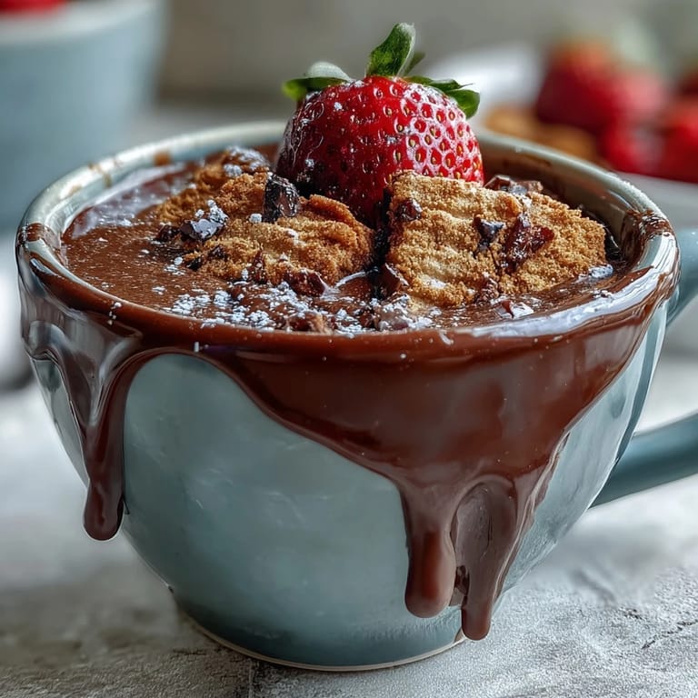 Silky strawberry cream nestled in crisp chocolate shells, crowned with crunchy Lotus Biscoff crumble—these elegant dessert cups are a fusion of Middle Eastern and European flavors.