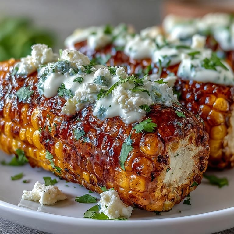 2. Tangy lime and smoky paprika elevate this Elote-Style Microwave Corn on the Cob, topped with crumbly Cotija for a vibrant snack.  